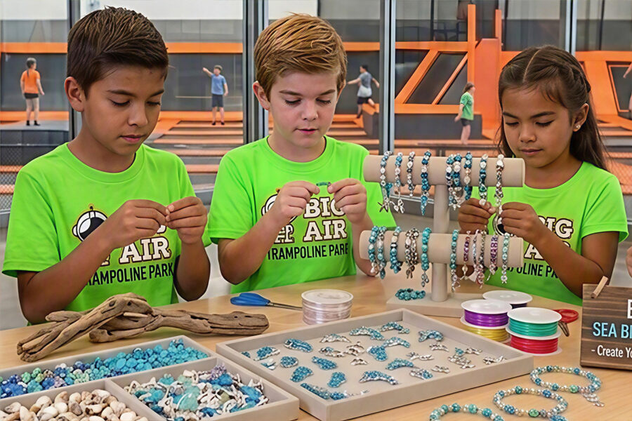 <b>Big Air Chandler:</b> Fall Camp - Week 01 26 Theme Water Big Air Sea Bracelets